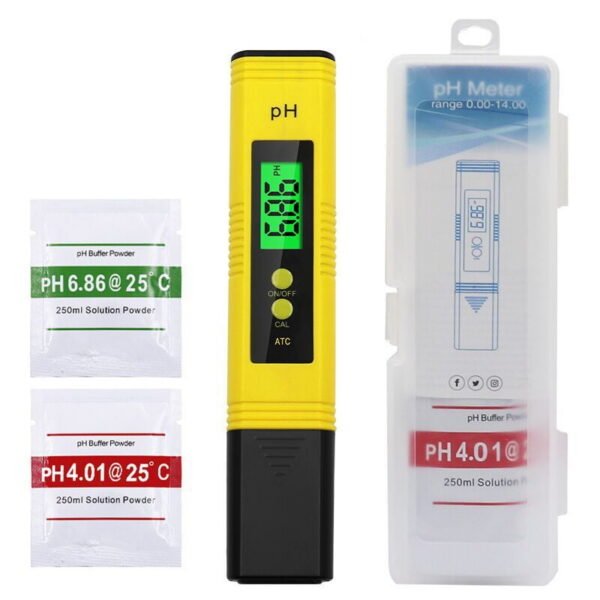 Medidor de PH c/ Boton