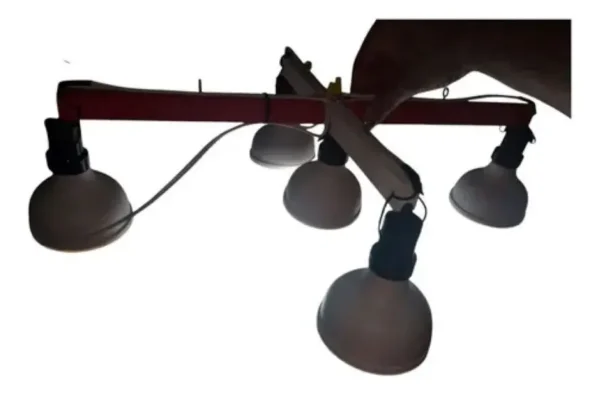 Soporte Galponeras (5 portalamparas)