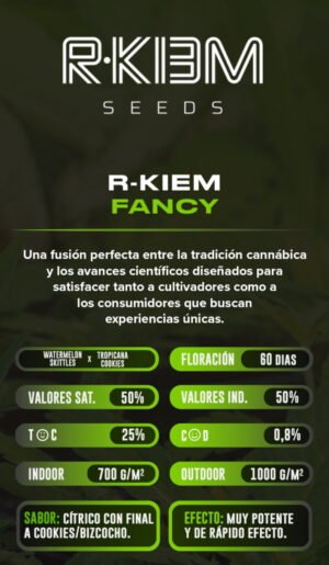 Esqueje Fancy Gummy - Rkiem Seeds + Estampilla Inase